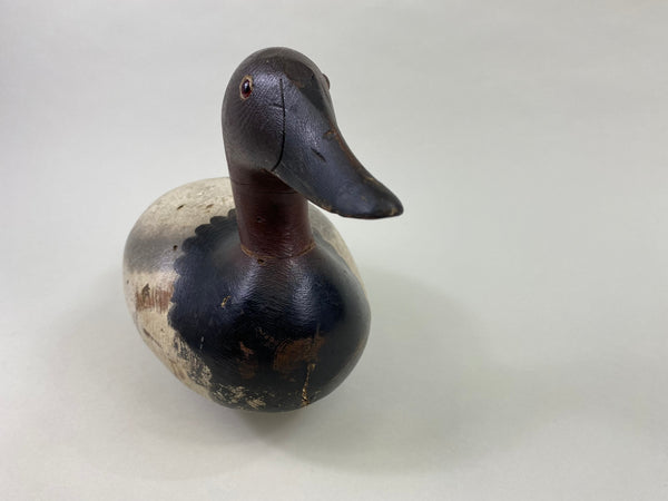 Senica Lake Mason Canvasback Drake, Original Paint (#8637)