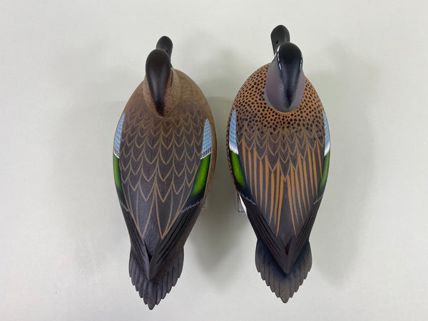 Frederick Brown Pair of Blue-Winged Teal (#8646)