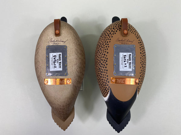 Frederick Brown Pair of Blue-Winged Teal (#8646)