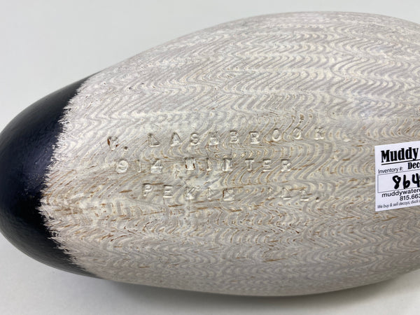 Virgil Lashbrook Canvasback Drake (#8649)