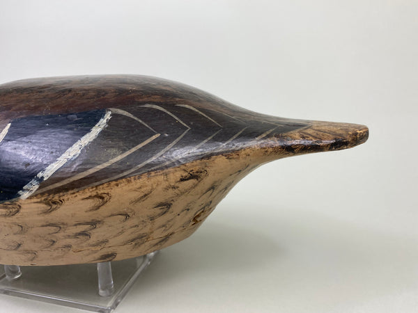 Gus Moak Canvasback painted as a Mallard Hen by Edna Perdew (#8677)