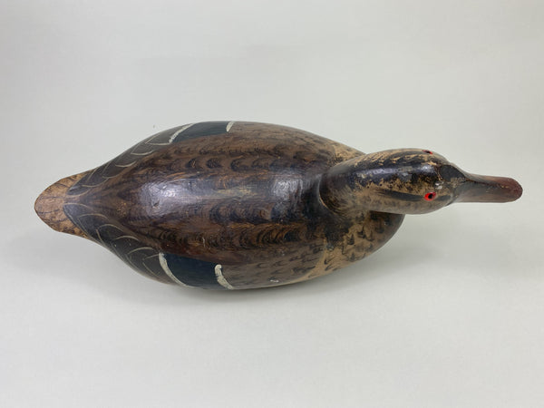 Gus Moak Canvasback painted as a Mallard Hen by Edna Perdew (#8677)