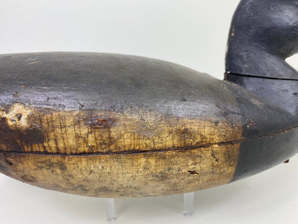 Tom Applegait Bluebill Drake Circa 1890's (#8779)