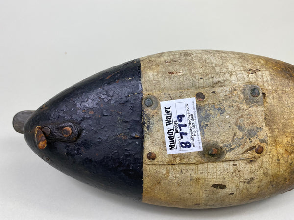 Tom Applegait Bluebill Drake Circa 1890's (#8779)