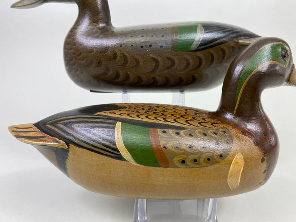 T.J. Hooker Perdew Style Pair of Green-Wing Teal (#8799)