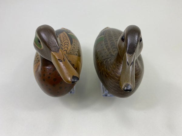 T.J. Hooker Perdew Style Pair of Green-Wing Teal (#8799)
