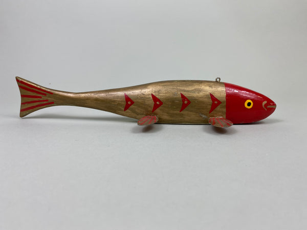 Willard Kahtaua Fish Spearing Decoy (#8835A)