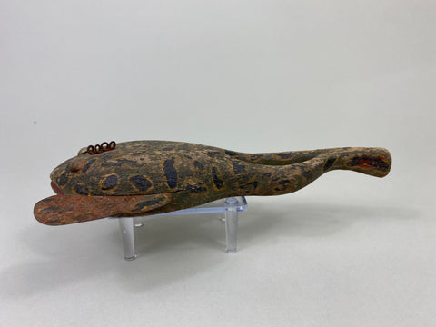 Vintage Frog Spearing Decoy (#8855A)
