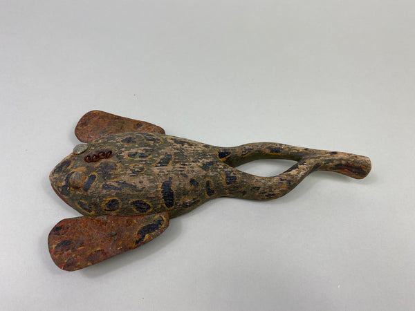 Vintage Frog Spearing Decoy (#8855A)