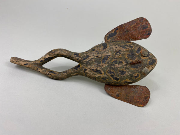 Vintage Frog Spearing Decoy (#8855A)
