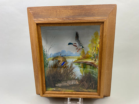 R.G. Rodell Diorama Shadow Box with Flying Mallards (8933)