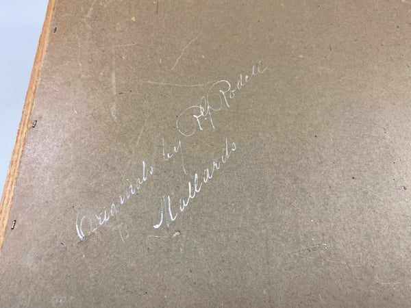 R.G. Rodell Diorama Shadow Box with Flying Mallards (8933)