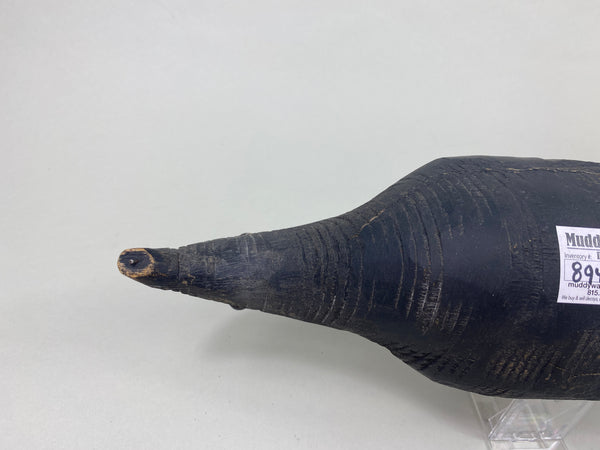 Rare Animal Trap Lathe Turned Crow (#8942)