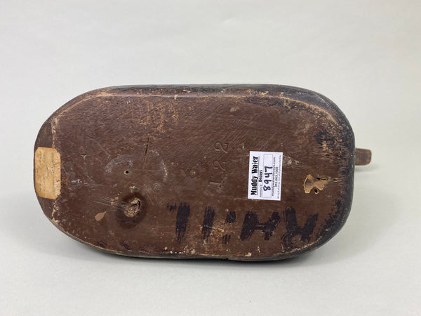 Unknown High-Headed Canvasback Drake, Cayuga Lake, NY, Circa 1920's (#8947)