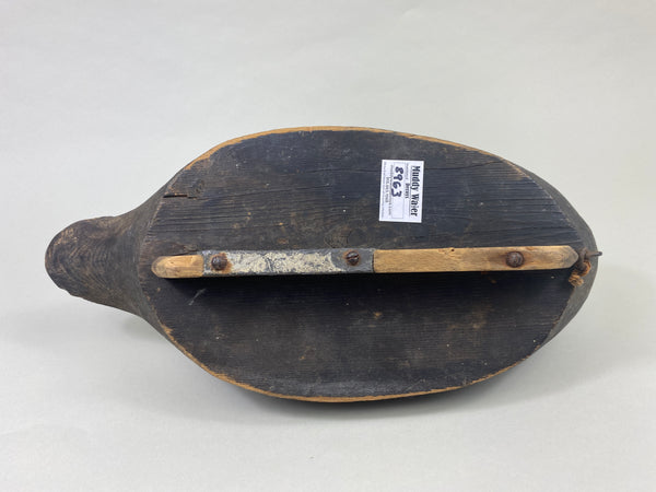 Unknown Feeder Black Duck, Circa 1930's (#8963)