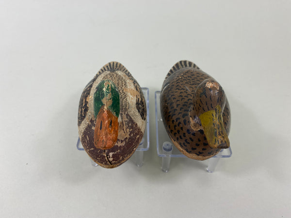 Pair of Miniature William Eveland Mallards (#8990)