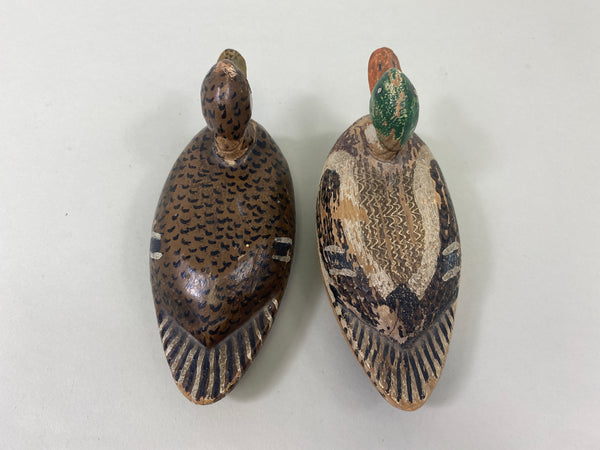 Pair of Miniature William Eveland Mallards (#8990)