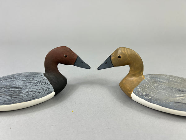 Wilford Bush Canvasback Third Size-Pair (#3482)