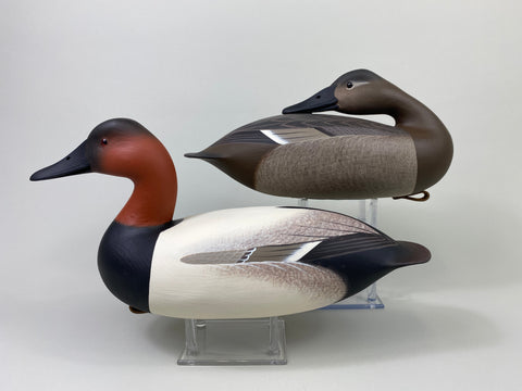 Frederick "Rick" Brown Pair of Canvasbacks (#9011)
