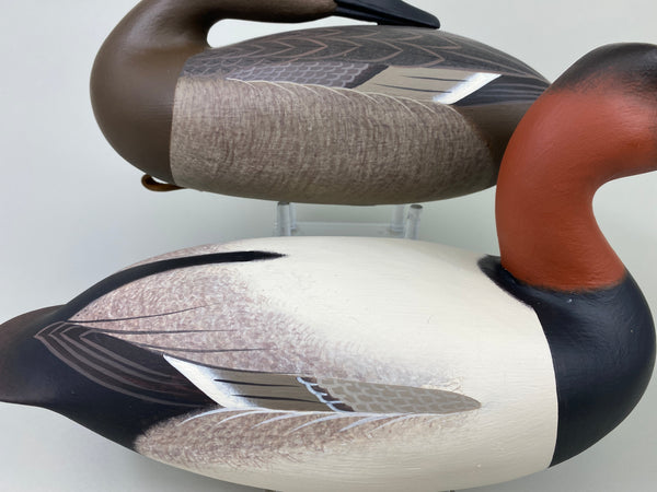 Frederick "Rick" Brown Pair of Canvasbacks (#9011)