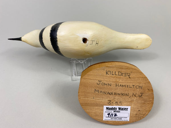 John Hamilton Killdeer Shorebird (#9112)