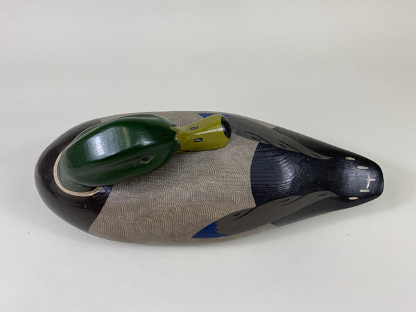 Illinois River Sleeper Mallard Drake, Restored by Dave Frier