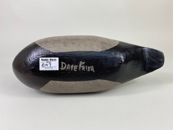 Illinois River Sleeper Mallard Drake, Restored by Dave Frier