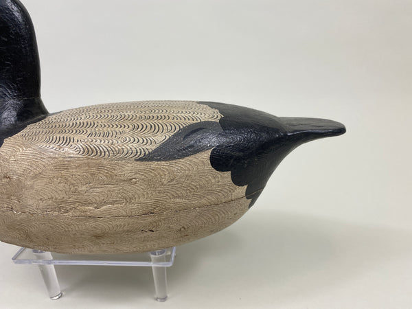 Fred Mott Bluebill, painted by Charles Moore (#9161)