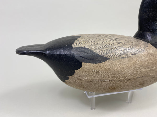 Fred Mott Bluebill, painted by Charles Moore (#9161)