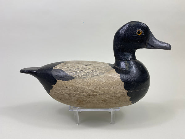 Fred Mott Bluebill, painted by Charles Moore (#9161)