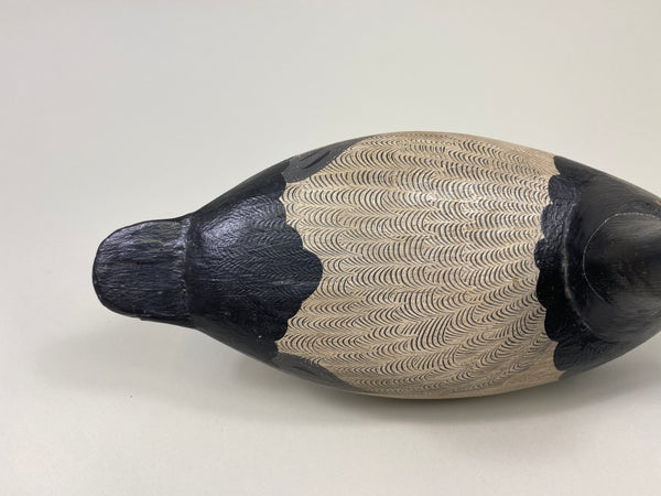 Fred Mott Bluebill, painted by Charles Moore (#9161)