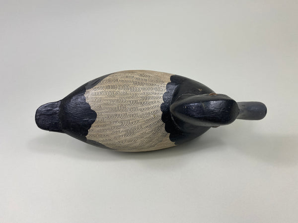 Fred Mott Bluebill, painted by Charles Moore (#9161)