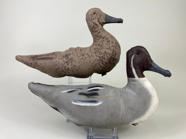Macal Dukoy Pair of Stuffed Canvas Pintails (#9164)