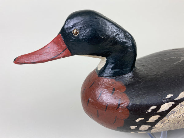 Ira Hudson Red-Breasted Merganser Drake, Charlie Moore Repaint (#9169)