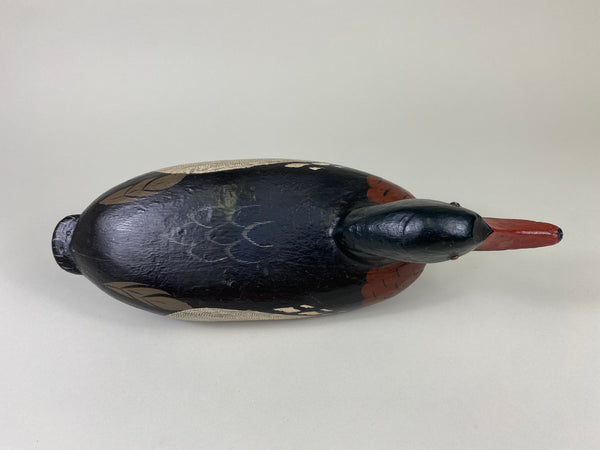 Ira Hudson Red-Breasted Merganser Drake, Charlie Moore Repaint (#9169)