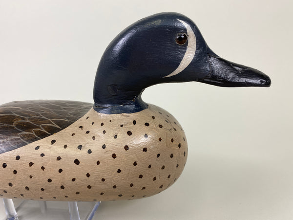 Unknown Blue-Wing Teal Drake, Charlie Moore Paint (#9177)