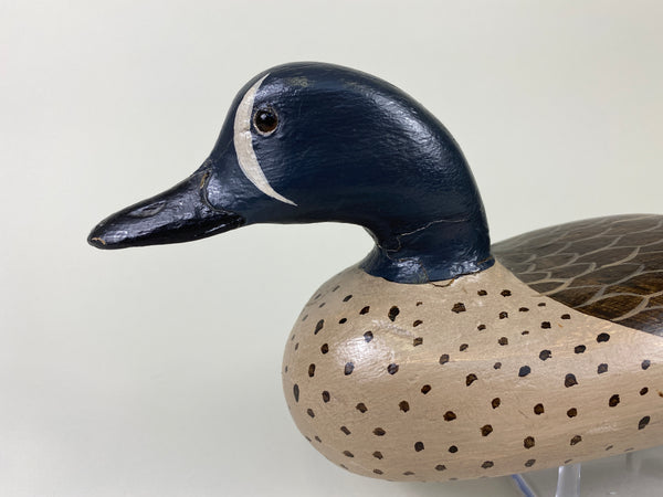 Unknown Blue-Wing Teal Drake, Charlie Moore Paint (#9177)