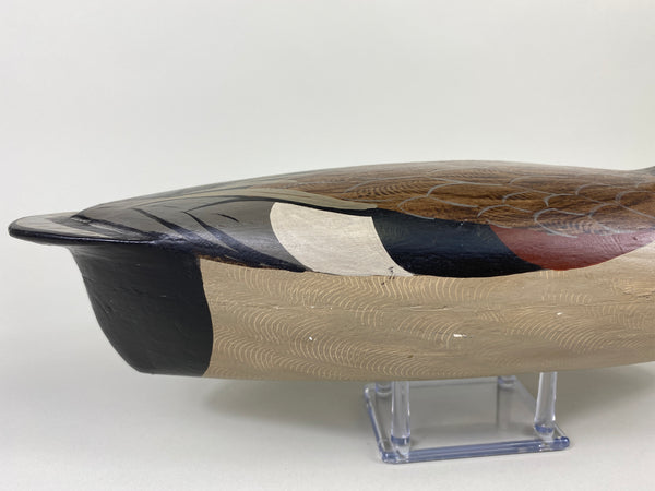 Jack Schwartz Gadwall Drake, repainted by Charlie Moore (#9186)