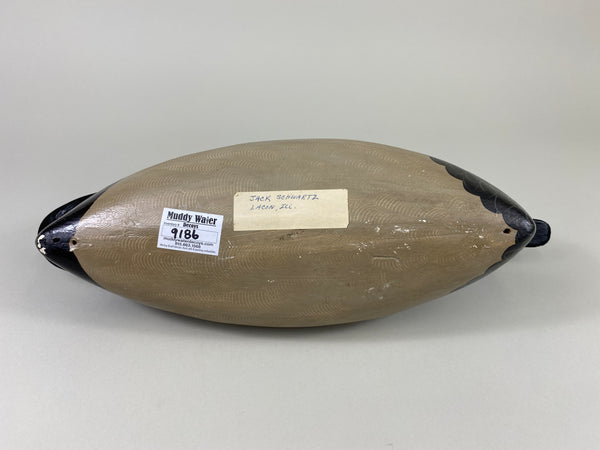 Jack Schwartz Gadwall Drake, repainted by Charlie Moore (#9186)