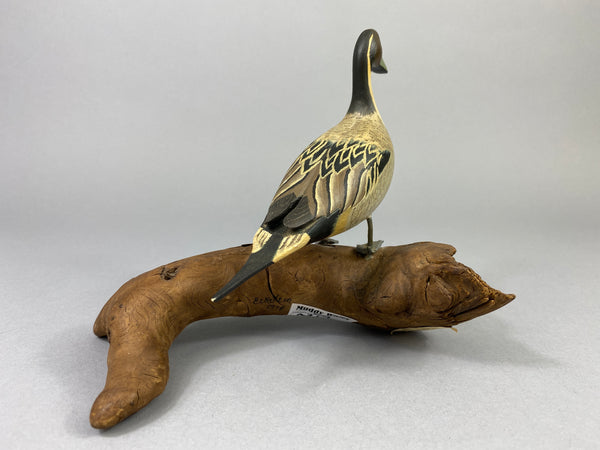 Eckstein Mini Pintail Drake Standing on Log (#9267)