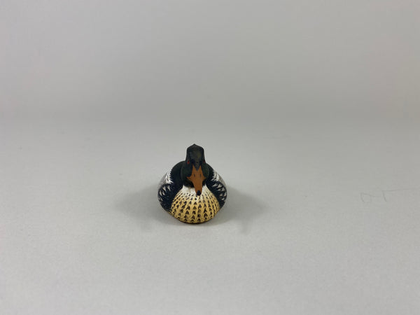 Chris Weaver Mini Carved Red-Breasted Merganser Drake (#9307B)