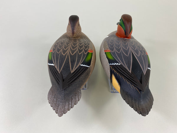 Frederick Brown Pair of Green-Winged Teal (#9310)