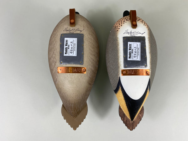 Frederick Brown Pair of Green-Winged Teal (#9310)