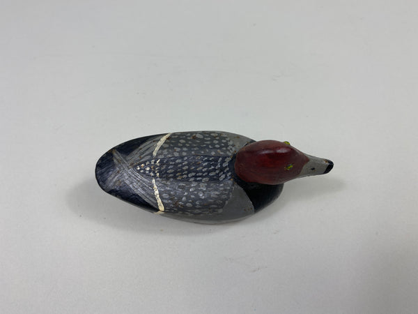 Marvin Humphrey Miniature Redhead Drake (#9368)