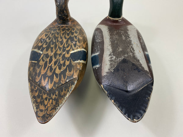 Unknown Pair of Illinois River Mallards (#9387)