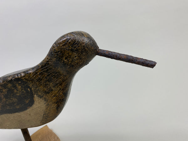 New Jersey Flat-Sided Dowitcher, Circa 1900's (#9435)