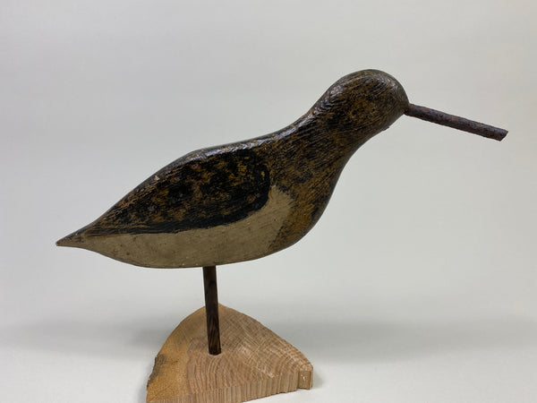 New Jersey Flat-Sided Dowitcher, Circa 1900's (#9435)