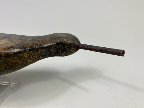 New Jersey Flat-Sided Dowitcher, Circa 1900's (#9435)