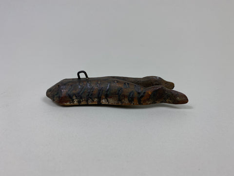 Vintage Minnesota Indian Reservation Frog Spearing Decoy (#9523C)