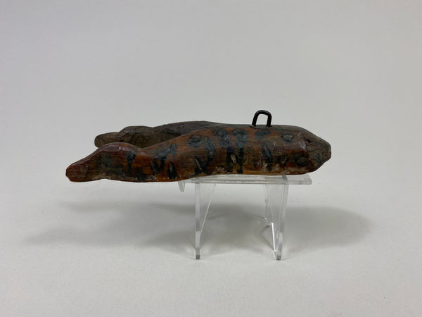 Vintage Minnesota Indian Reservation Frog Spearing Decoy (#9523C)